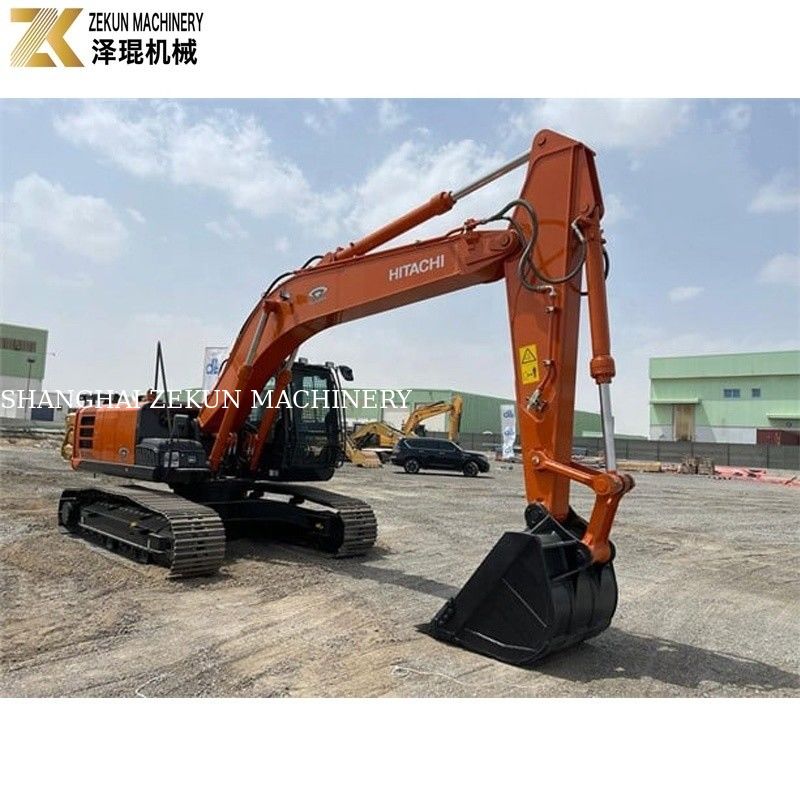 ขนาดกลาง ZX220LC Excavator With สําหรับการก่อสร้างขุด 22 ตันใช้ Hitachi 220
