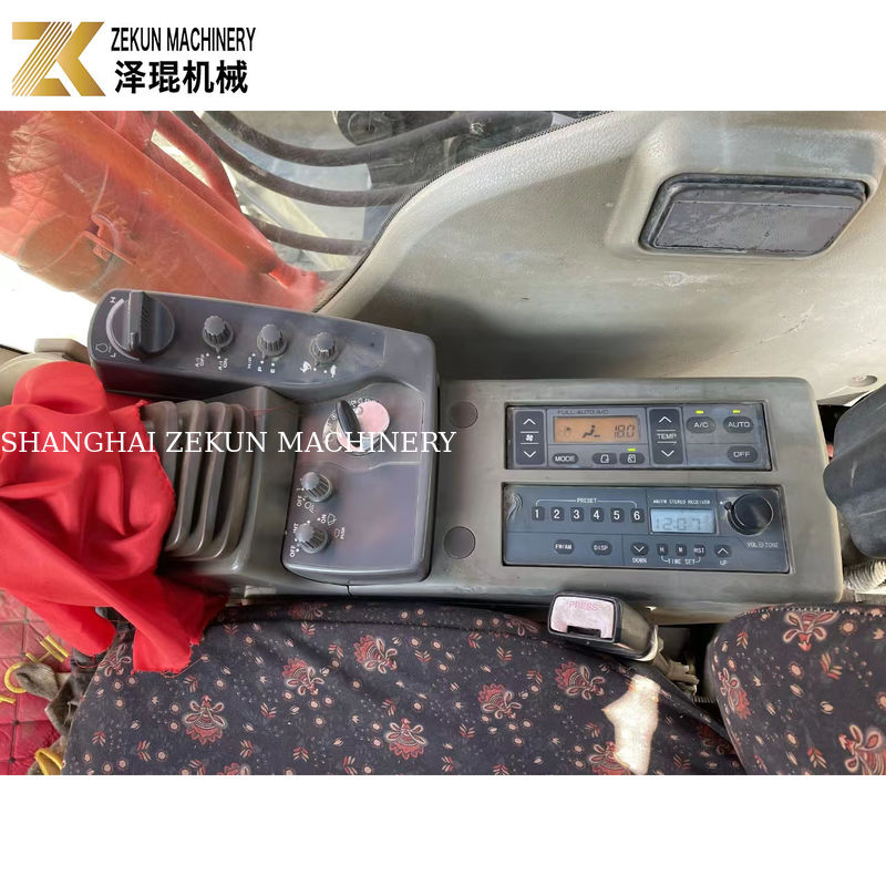 ชั่วโมงทํางานต่ํา Hitachi EX 200 Excavator กับปั๊มไฮดรอลิก
