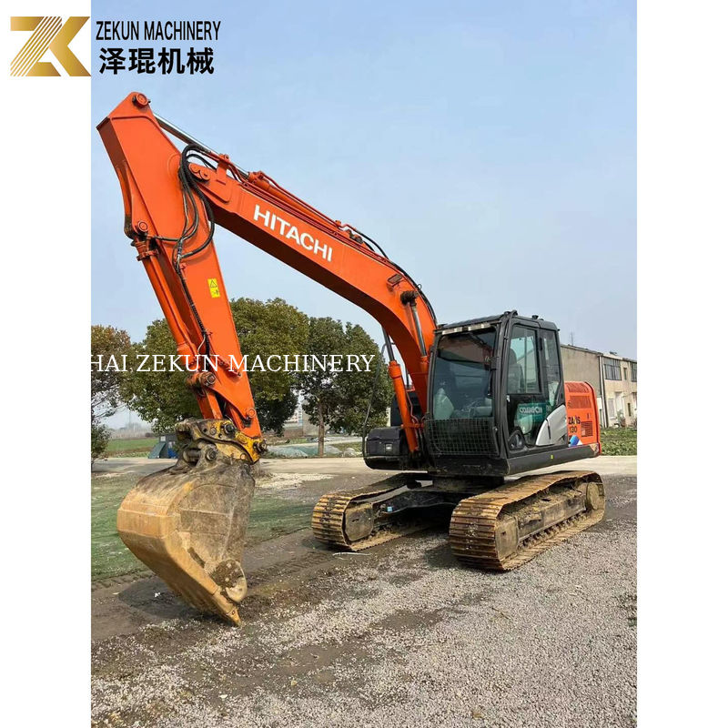 ฮิตาชิ ZX 130-5A Excavator Benne ด้วยเครื่องยนต์เดิมและเวลาทํางานที่ต่ํา