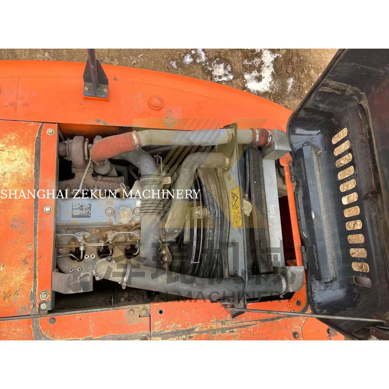 4001-6000 ชั่วโมงทํางาน ฮิตาชิ ZX120-6 มือสอง มินิ Excavator ด้วยเครื่องยนต์ ISUZU