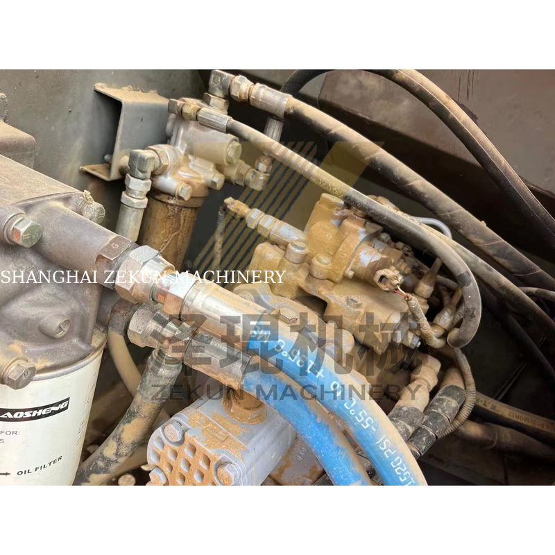 4001-6000 ชั่วโมงทํางาน ฮิตาชิ ZX120-6 มือสอง มินิ Excavator ด้วยเครื่องยนต์ ISUZU