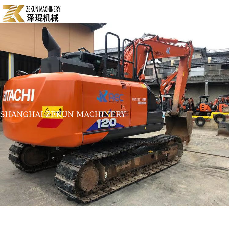 ฮิตาชิ ZX120-6 Excavator กับปั๊มไฮดรอลิกเดิมและน้ําหนักการทํางาน 12 ตัน