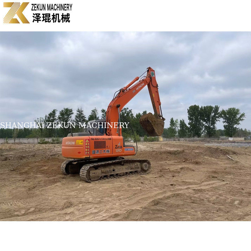 2012 ฮิตาชิ 120-2 Excavator อะไหล่แท้และถนนยางสําหรับการขุด