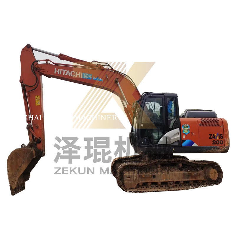 ใช้ฮิตาชิ ZX200-5 Excavator 20 ตัน ของแท้ญี่ปุ่นสําหรับความต้องการการก่อสร้างของคุณ