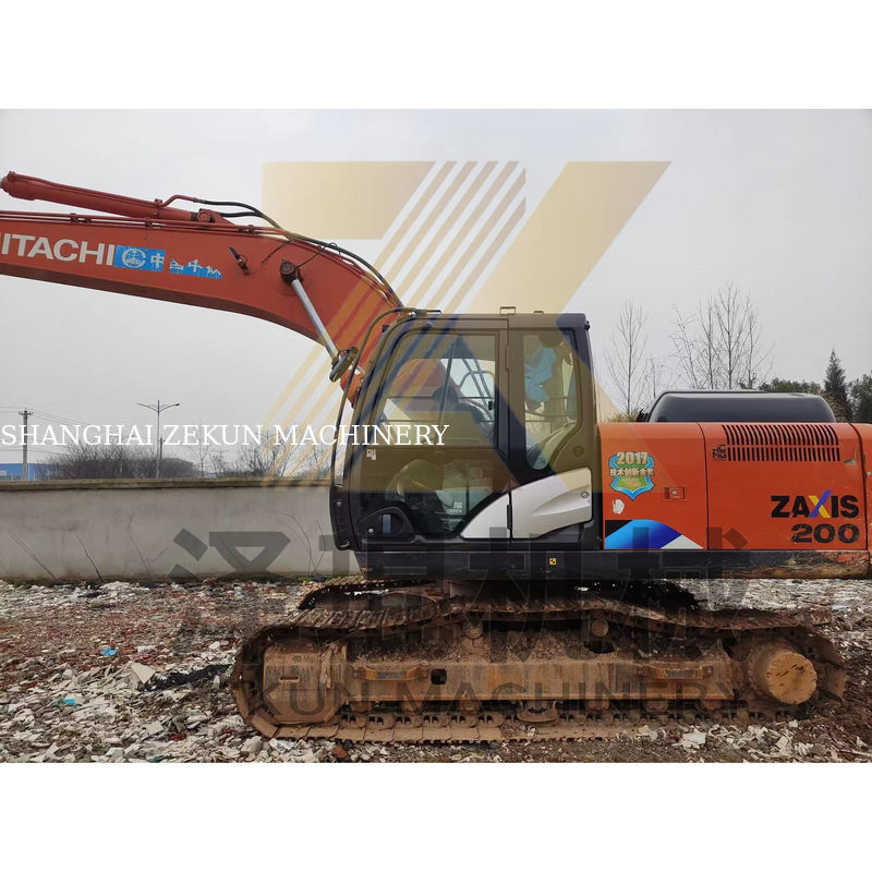 ใช้ฮิตาชิ ZX200-5 Excavator 20 ตัน ของแท้ญี่ปุ่นสําหรับความต้องการการก่อสร้างของคุณ