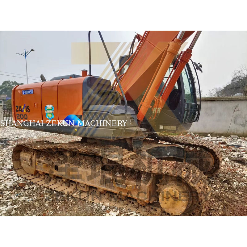 ใช้ฮิตาชิ ZX200-5 Excavator 20 ตัน ของแท้ญี่ปุ่นสําหรับความต้องการการก่อสร้างของคุณ