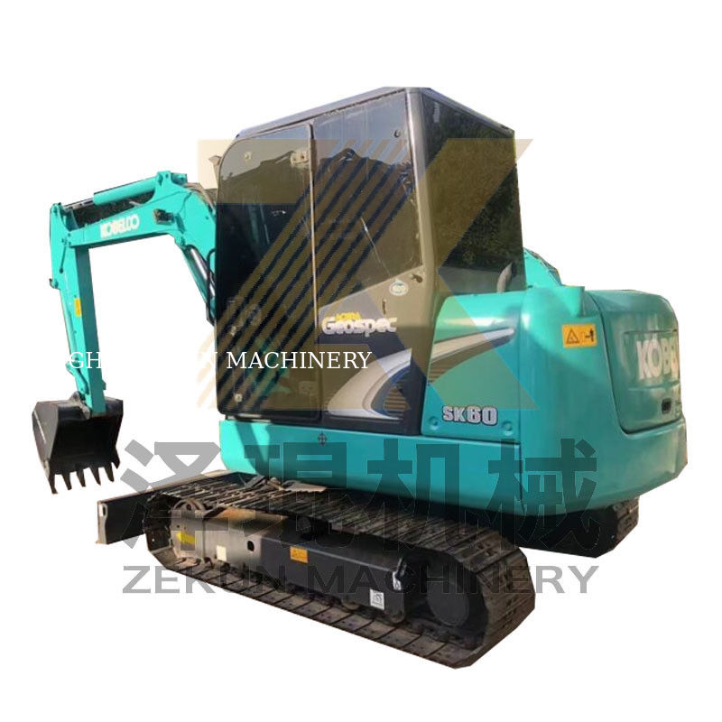 เครื่องขุด Kobelco SK60 มินิ มือสอง 35.5KW สําหรับตลาดจีน