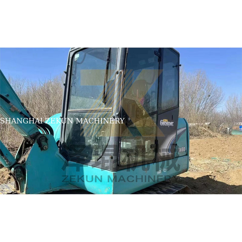 สภาพดีใช้ Kobelco SK60-3/5/8/10 รถขุดขนาดเล็ก 6 ตัน ด้วยพลังงาน 35.5KW