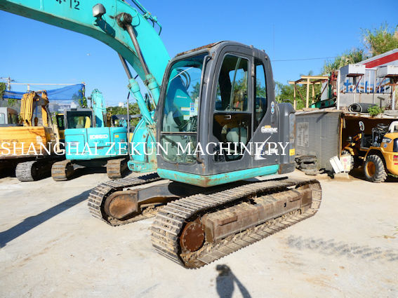 ญี่ปุ่น Kobeclo Excavator SK125SR เครื่องขุด Crawler Used Excavator 13 JP ด้วยความจุ 0.45 Bucket
