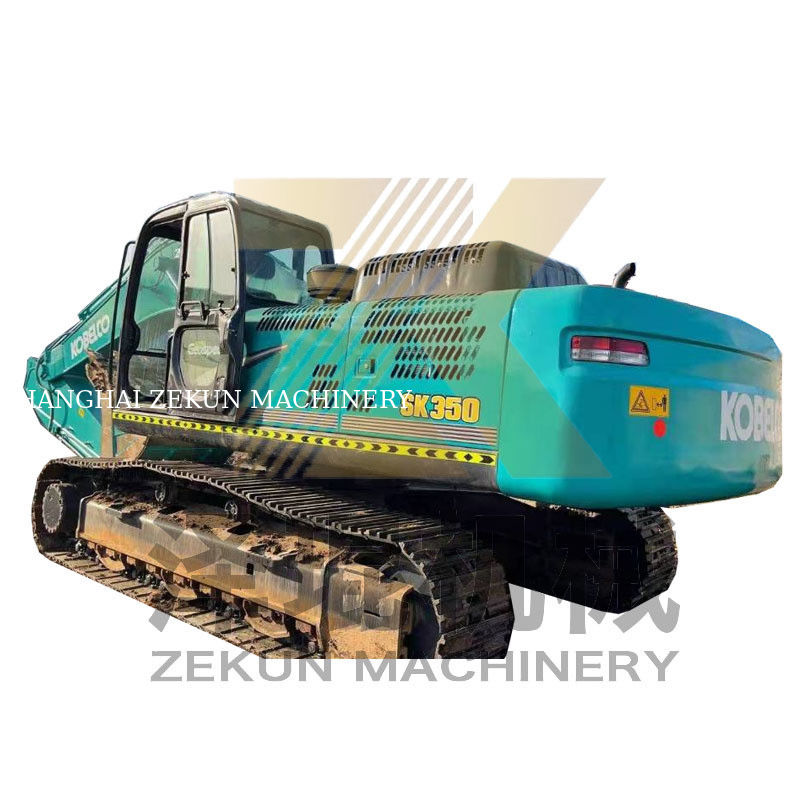 เครื่องขุด Kobelco SK350-8 ZX360-3 ที่ใช้มากที่สุด พร้อมเครื่องยนต์ HINO น้ําหนักเครื่อง 35000 KG