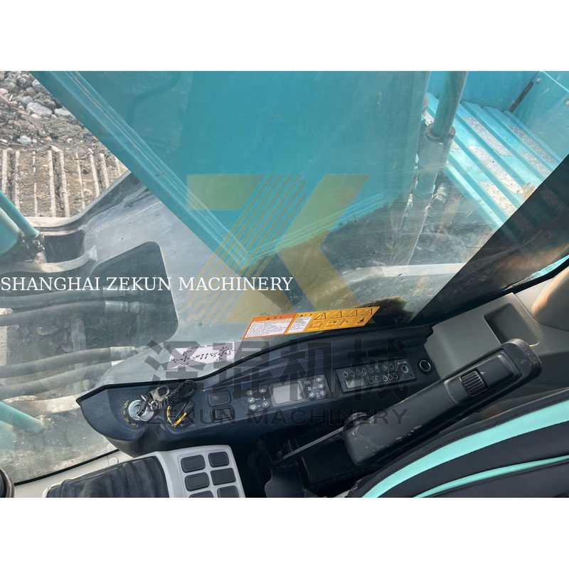 สภาพดี Kobelco SK350LC 8 Excavator ขนาด 1.6 m3 ความจุถังและเครื่องยนต์ HINO