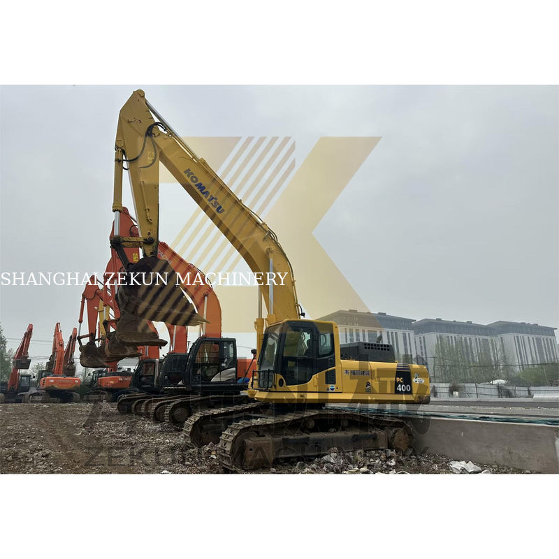 มือสอง Komatsu Excavator 400 PC400 PC400-8R Digger ปี 2015 ผลิตในญี่ปุ่น