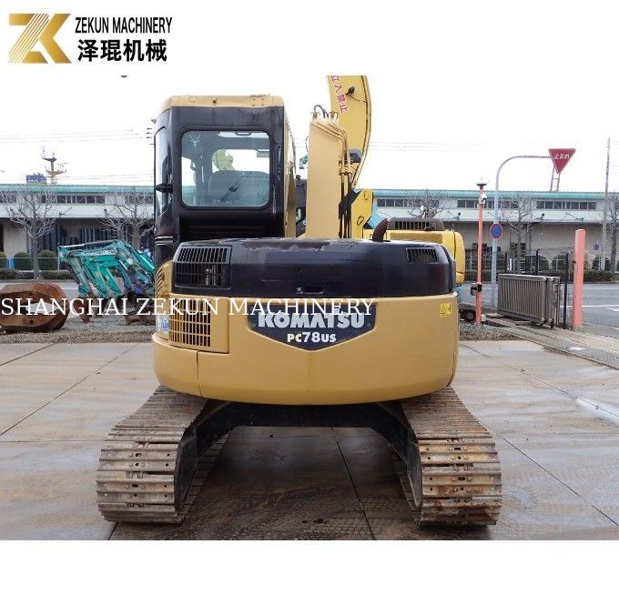 7 ตัน ญี่ปุ่น มินิ โคมาตซู PC78US Excavator PC78 US ปี เครื่องน้ําหนัก 7630 KG
