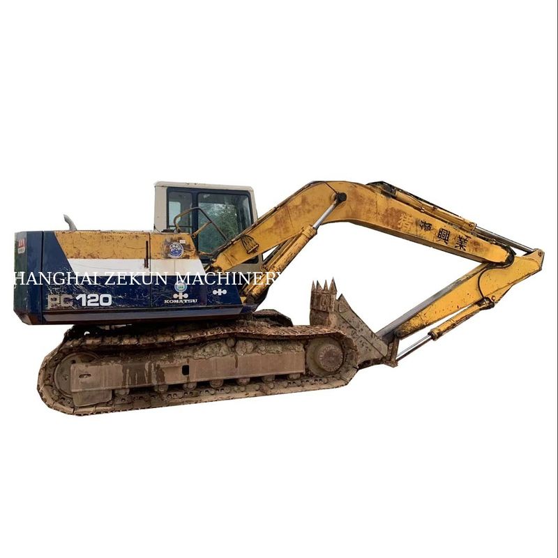 KOMATSU PC120-5 PC120 Excavator ขนาด 64KW และปี 2000 ในญี่ปุ่นในราคาถูก