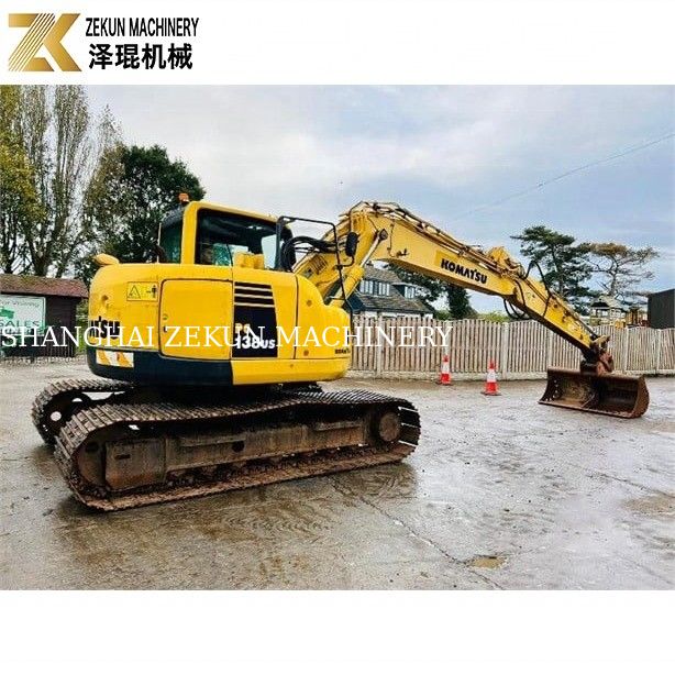 KOMATSU PC 138 US 8 Excavator สภาพการทํางานที่แข็งแรง
