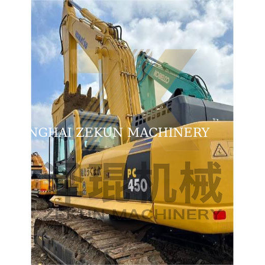 ใช้ Komatsu PC450-7 PC450-8 Excavator 2000-4000 ชั่วโมง ปั๊มเดิม