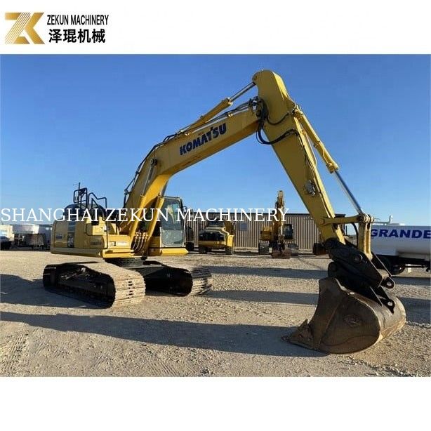 เครื่องขุด Komatsu PC 210-LC 7 ที่ใช้แล้ว พร้อมถุงยาง 20900 KG