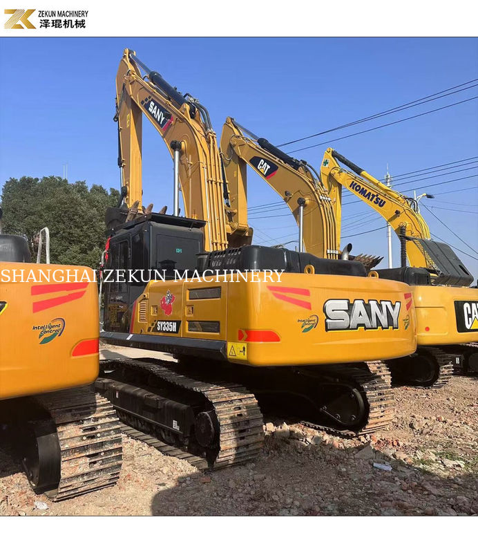 Sany 335 Excavator กับและสภาพดี ชั่วโมงการทํางาน 1690 ความจุถัง 1.5 m3