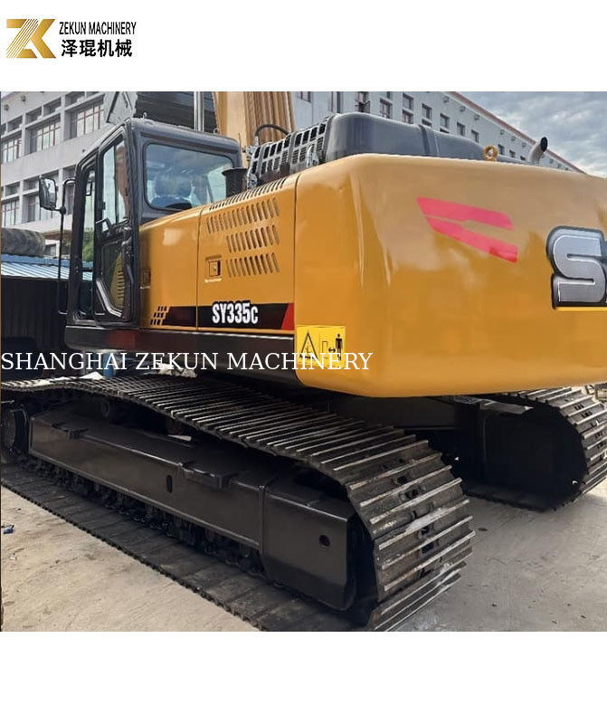 Sany 335 Excavator กับและสภาพดี ชั่วโมงการทํางาน 1690 ความจุถัง 1.5 m3