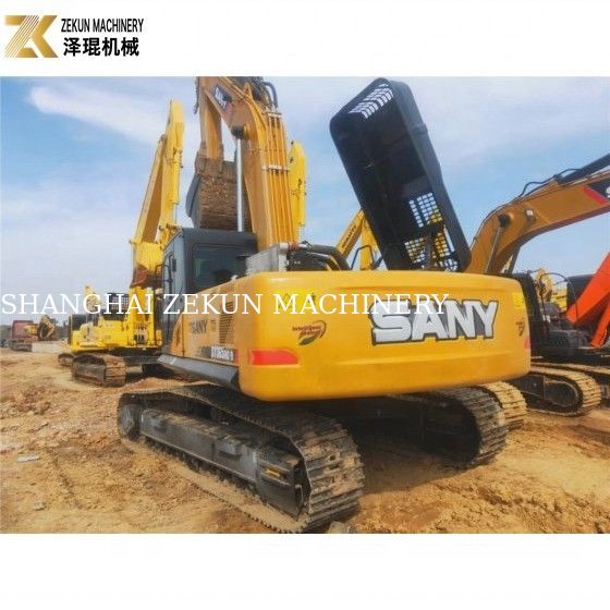 ชั่วโมงต่ํา เครื่องจักรกลมือสอง Digger ใช้ Sany SY365 Excavator 365H SY365H ใหญ่ 2020