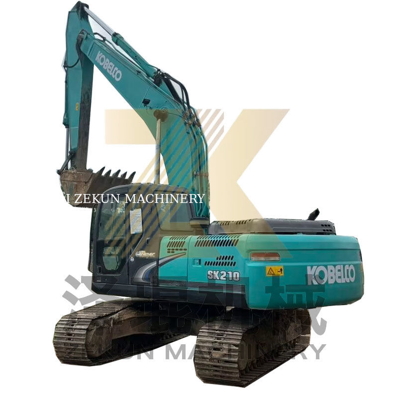 สภาพดีใช้ Kobelco SK210-8 เครื่องขุด 21 ตันในเซี่ยงไฮ้ 2020 HINO ปีและเครื่องยนต์