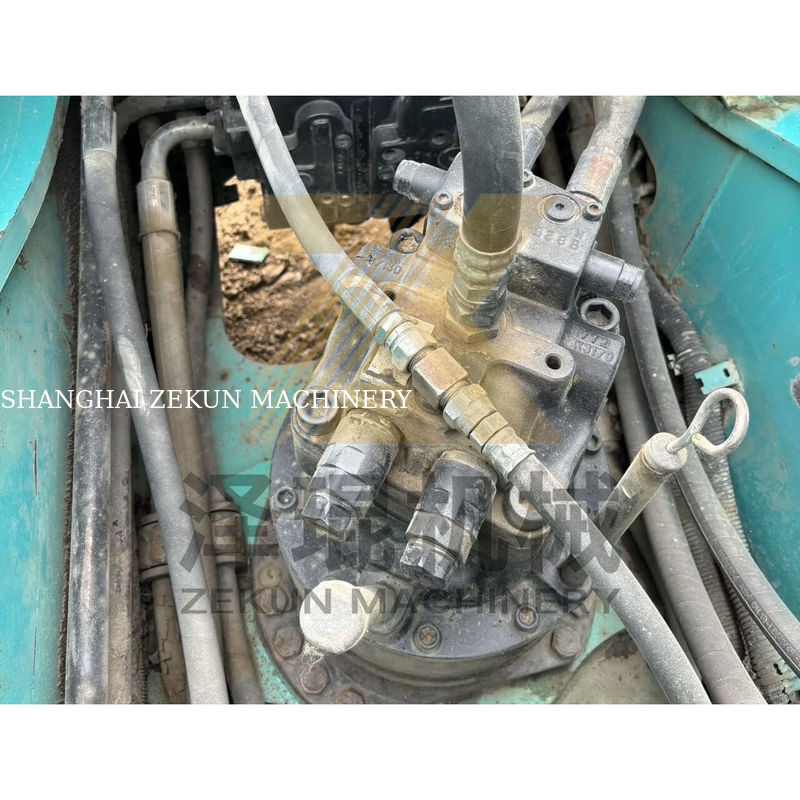 สภาพดีใช้ Kobelco SK210-8 เครื่องขุด 21 ตันในเซี่ยงไฮ้ 2020 HINO ปีและเครื่องยนต์