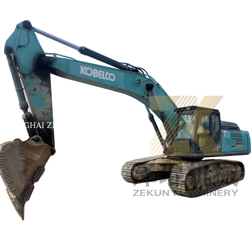 เครื่องขุดหินแบบไฮดรอลิกอื่นๆ ใช้ Kobelco SK380 ขนาด 1.9 m3