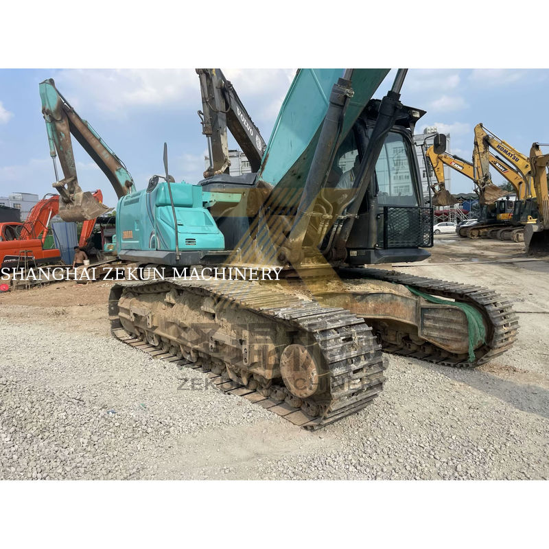 เครื่องขุดหินแบบไฮดรอลิกอื่นๆ ใช้ Kobelco SK380 ขนาด 1.9 m3