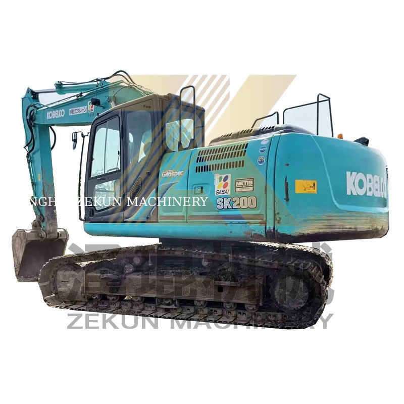 เครื่องขุด Kobelco SK200-8 ขนาด 20 ตัน ที่ใช้มาจากญี่ปุ่น