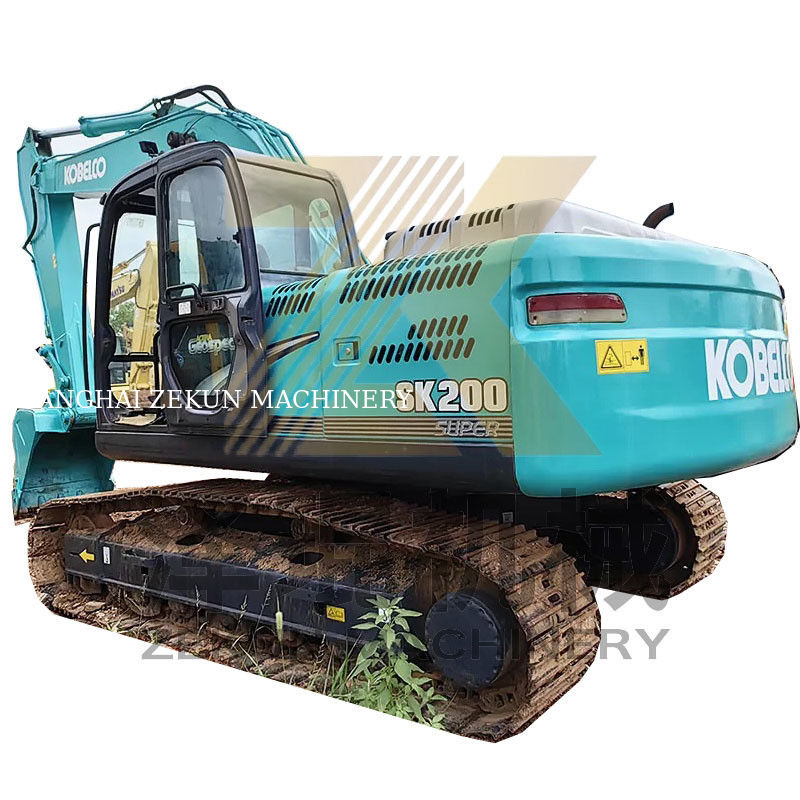 เครื่องขุด 20 ตัน Kobelco SK200-8 ใช้ในญี่ปุ่น น้ําหนักการทํางาน 20000 KG