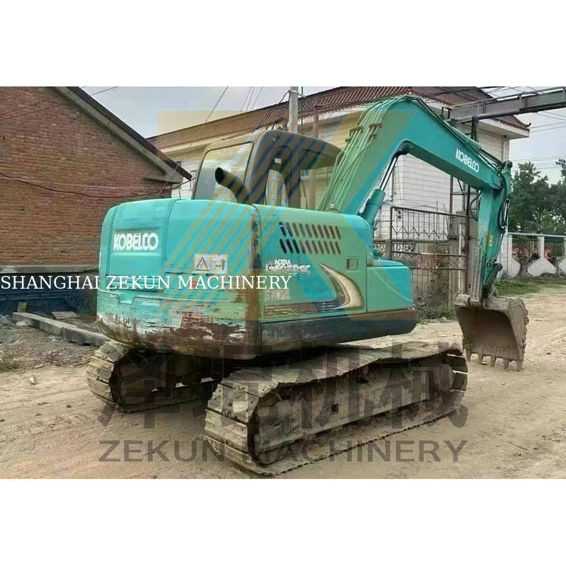 มินิ โคเบลโก้ SK75-8 SK75 Excavator แท้ของญี่ปุ่น Crawler 4001-6000 ชั่วโมง