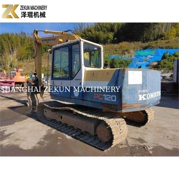 เครื่องขุดน้ําขนาดเล็ก น้ําหนัก 12800 กิโลกรัม Komatsu PC 120-5 สภาพดี