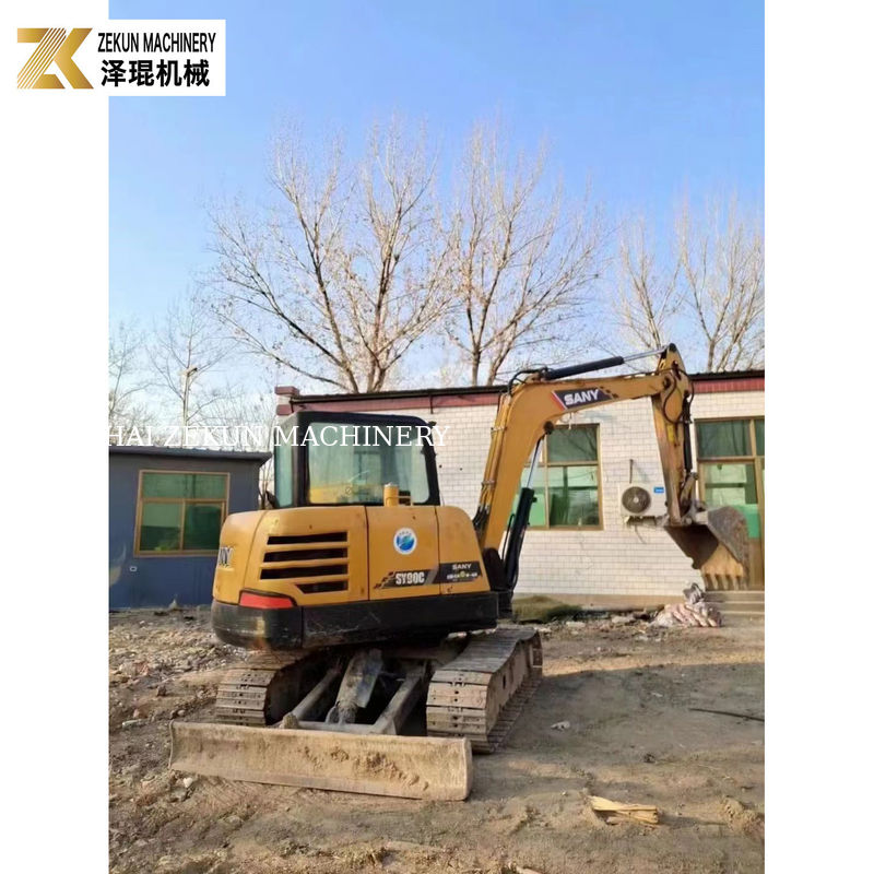60.7KW ใช้ Sany 90C โปร Excavator, 2001-4000 ชั่วโมงในสภาพดี