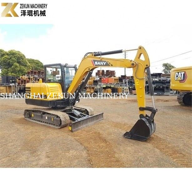 น้ําหนักการทํางาน 5 ตัน รถขุดขนาดเล็ก SY55C Pro โดย รถขุด Sany ที่ใช้