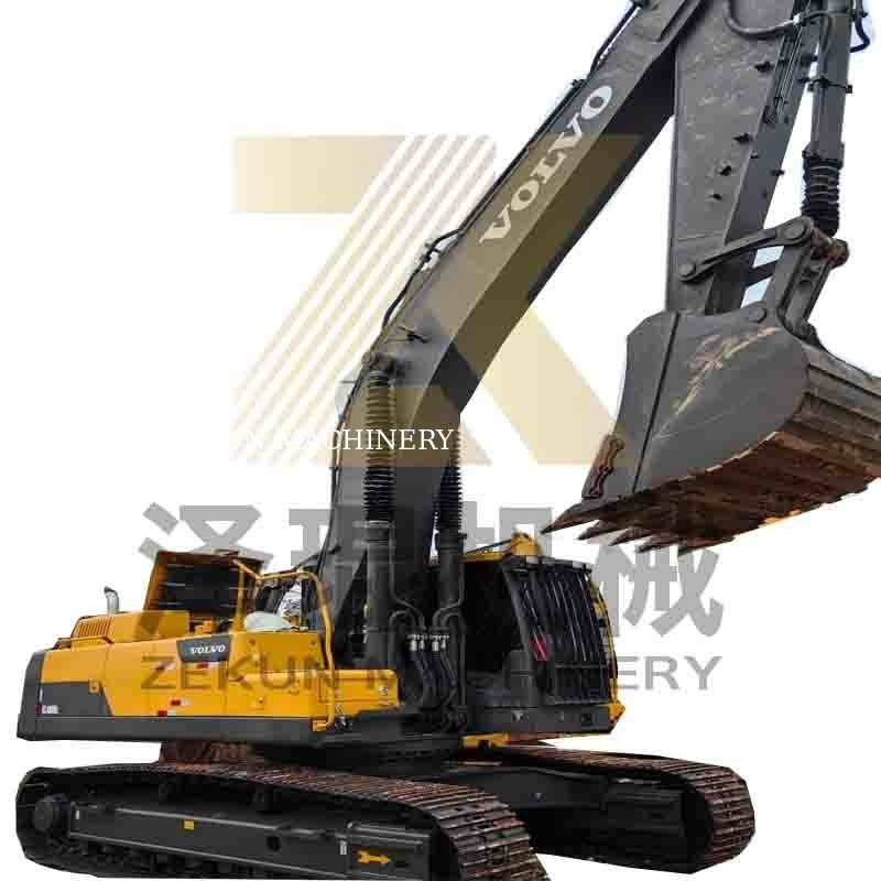 เครื่องขุด Volvo Ec480DL มือสอง ขนาด 1.77-3.8m3 และอยู่ในสภาพดี