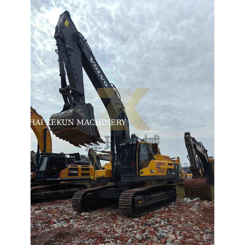 เครื่องขุด Volvo Ec480DL มือสอง ขนาด 1.77-3.8m3 และอยู่ในสภาพดี