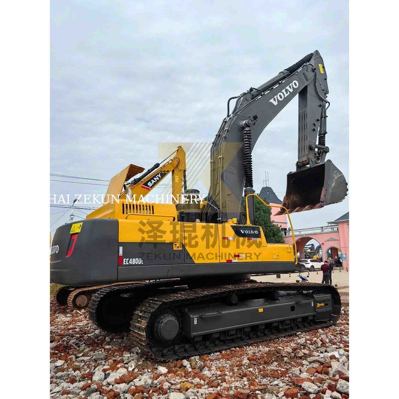 เครื่องขุด Volvo Ec480DL มือสอง ขนาด 1.77-3.8m3 และอยู่ในสภาพดี