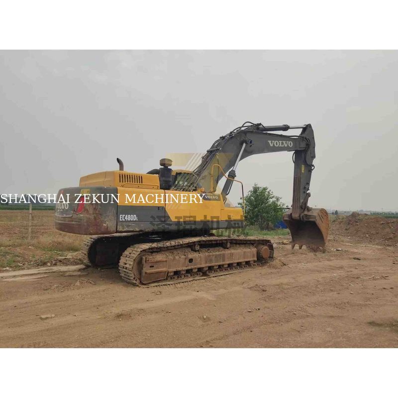 เครื่องขุด Volvo EC480DL 48T มือสอง ถัง 1.77-3.8m3