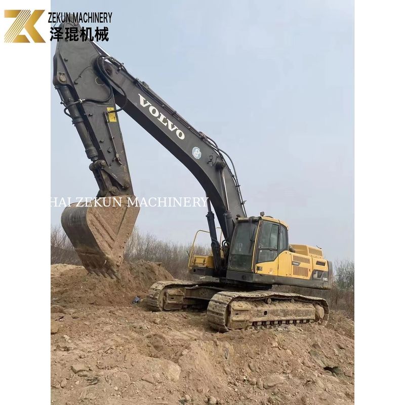 เครื่องขุดถัง Volvo EC480DL ขนาด 48 ตัน เครื่องขุดถังมือสอง ขนาด 265kw พลังงาน 4001-6000 ชั่วโมงทํางาน
