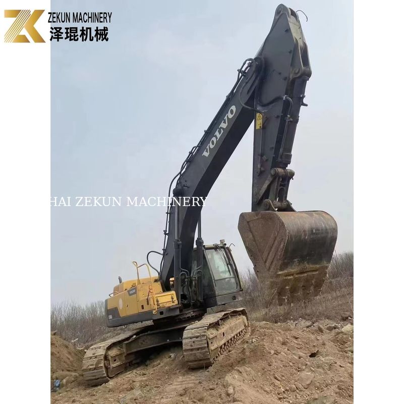 เครื่องขุดถัง Volvo EC480DL ขนาด 48 ตัน เครื่องขุดถังมือสอง ขนาด 265kw พลังงาน 4001-6000 ชั่วโมงทํางาน