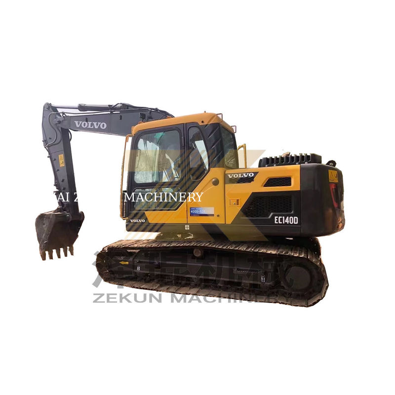 เครื่องขุด Volvo EC140DL เครื่องขุด 14 ตันที่ใช้กับสัญลักษณ์ของวาล์วไฮดรอลิกอื่น ๆ