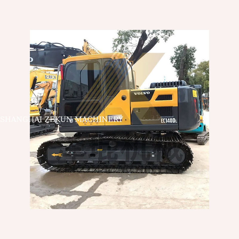 เครื่องขุด Volvo EC140DL เครื่องขุด 14 ตันที่ใช้กับสัญลักษณ์ของวาล์วไฮดรอลิกอื่น ๆ