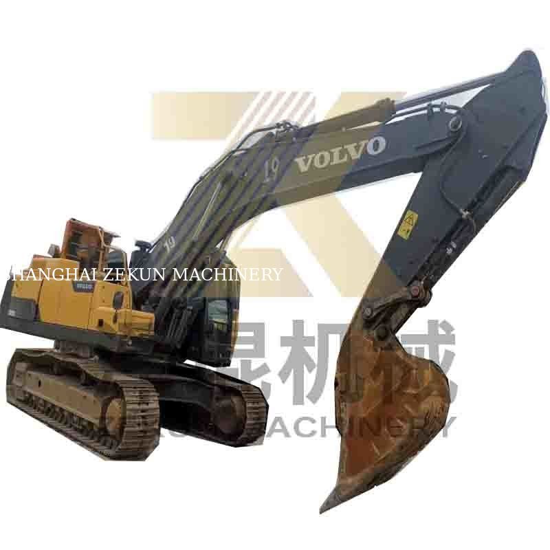 เครื่องขุด Volvo Ec480dl มือสอง 4600 ชั่วโมงทํางาน และกระบอกไฮดรอลิกอื่น ๆ