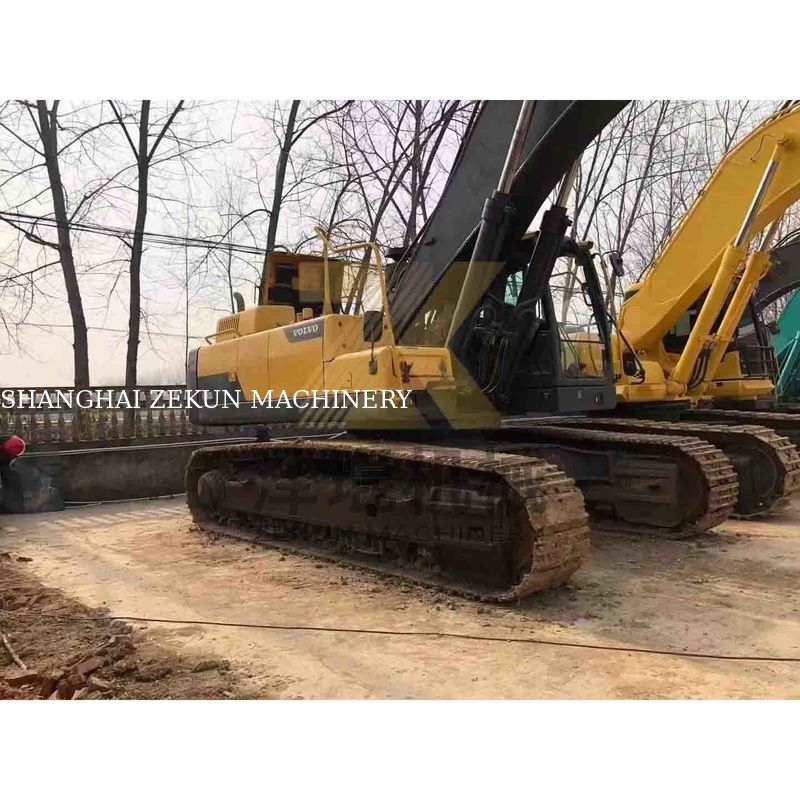 เครื่องขุด Volvo Ec480dl มือสอง 4600 ชั่วโมงทํางาน และกระบอกไฮดรอลิกอื่น ๆ
