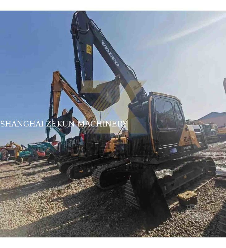 เครื่องขุด Volvo EC140DL ใช้ดี สบายดี เครื่องยนต์ D3.8E น้ําหนักการทํางาน 14 ตัน