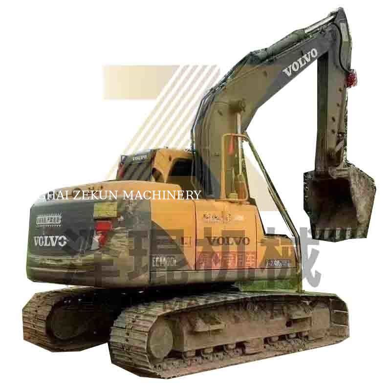 Volvo EC140DL เครื่องขุดถัง 14 ตัน ใช้งานไม่นาน และกล่องไฮดรอลิกที่ทนทาน