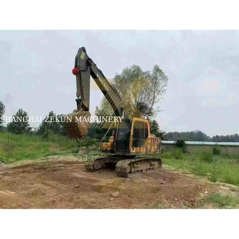Volvo EC140DL เครื่องขุดถัง 14 ตัน ใช้งานไม่นาน และกล่องไฮดรอลิกที่ทนทาน