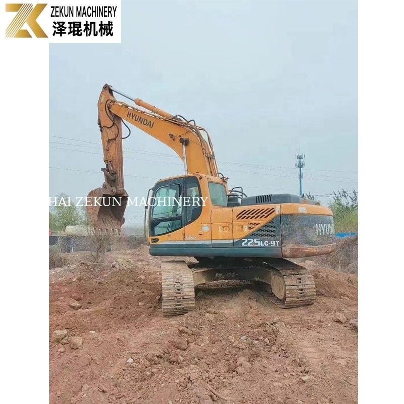 2019 เกาหลี อริจินัล 22 ตัน Hyundai 225LC-9 R225-7 เครื่องขุด Crawler