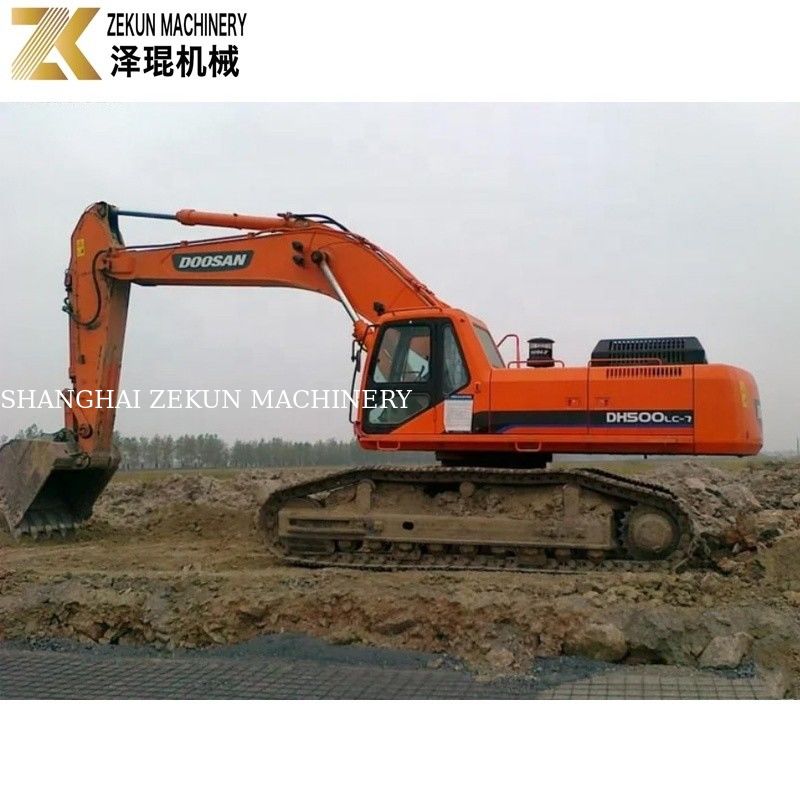 ใช้ 2018 Doosan 500 Excavator DH500 DH500LC-7 น้ําหนักการทํางาน 46 ตันสําหรับการขุดหนัก