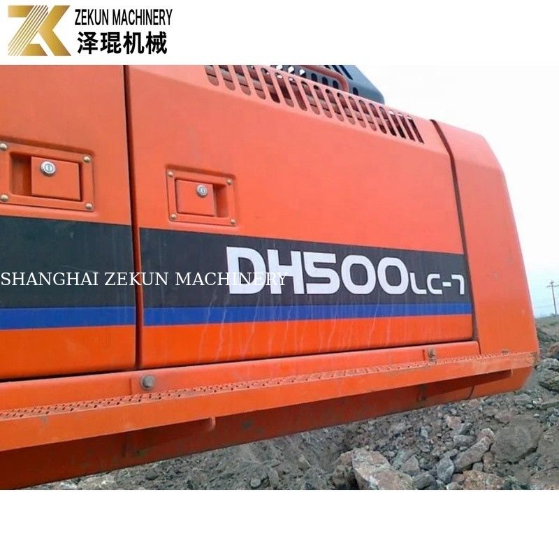 ใช้ 2018 Doosan 500 Excavator DH500 DH500LC-7 น้ําหนักการทํางาน 46 ตันสําหรับการขุดหนัก